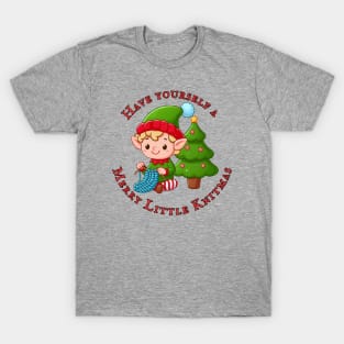 Merry Knitmas Elf T-Shirt